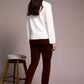 Tribal - long sleeve funnelneck sweater