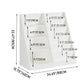 Bookshelf And Toy Storage Organizer, 4 Tier Bookcase With Display Stand For Playroom