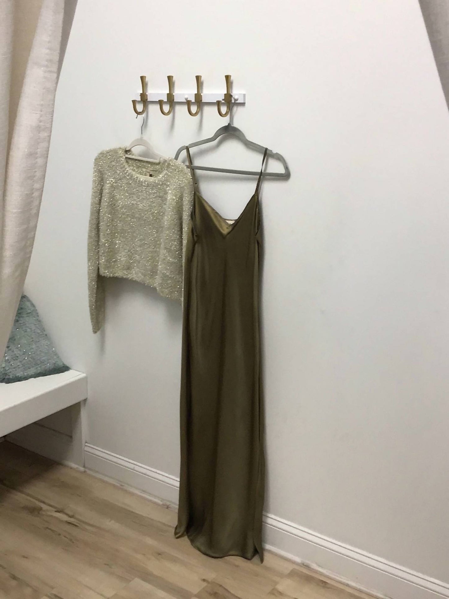 Elan - Dress with Sweater on Top