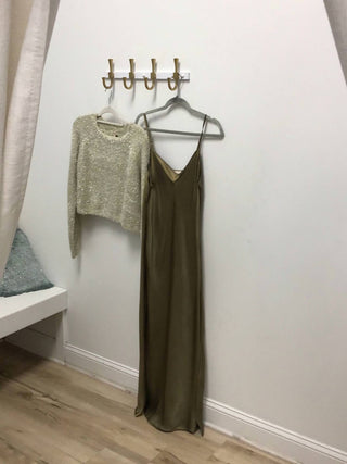 Elan - Dress with Sweater on Top