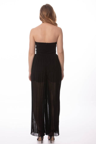 Ali & Jay - Z Strapless Zip Back Jumpsuit