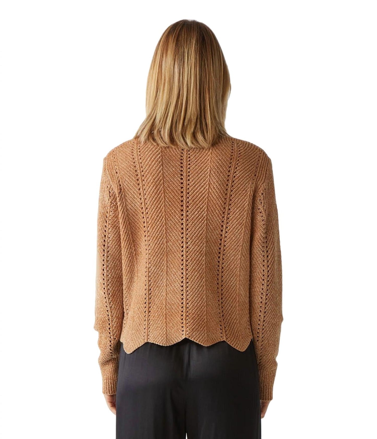 Michael Stars - LAKIN CROPPED CREW NECK PULLOVER