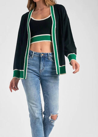 Elan - Collegiate Style Cardigan