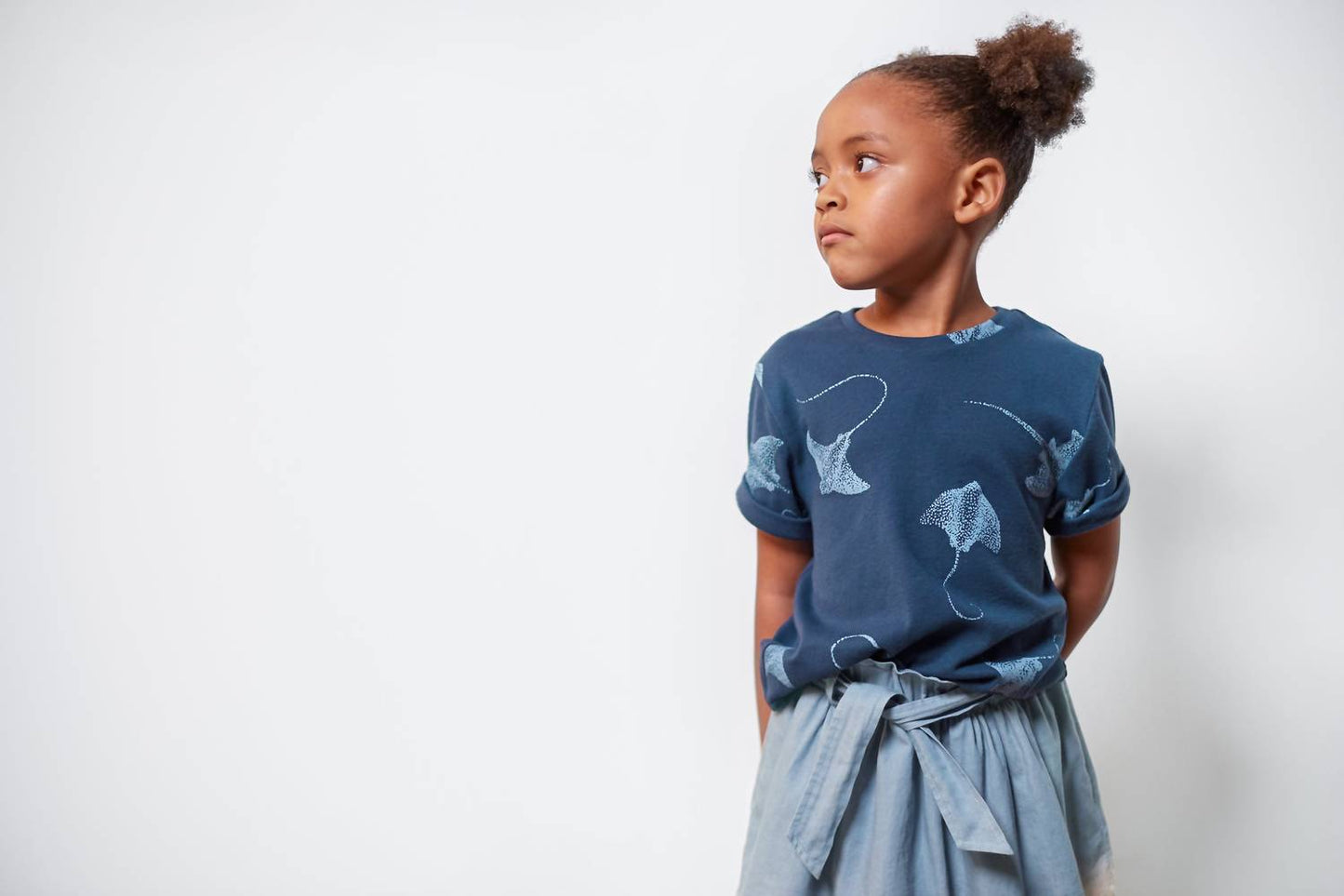 Omamimini - Kids' Boxy T-Shirt with All Over Print