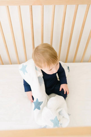 Fawn & Foster - Babby Organic Muslin Gauze Swaddle Blanket - Dream
