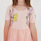 Sasha+Z - Butterfly Embroidered Layered Dress