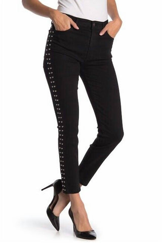 Joe'S Jeans - Charlie Studded High Rise Skinny Ankle Jeans