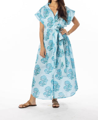 Bindu - Button Down Coverup/ Maxi Dress