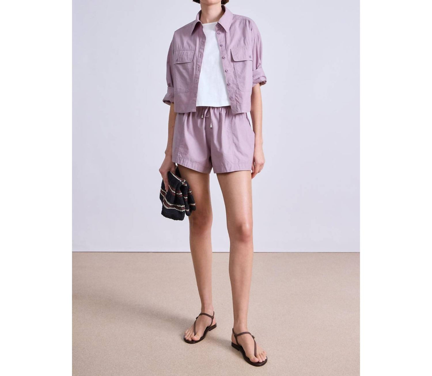 Apiece Apart - Cropped Utility Shirt