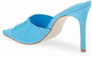 Steve Madden - Women's Signal Square Open Toe Mule High Stiletto Heeled Sandal