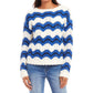 Karen Kane - Pointelle Zigzag Sweater - Plus