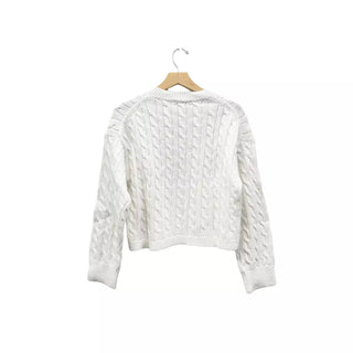 J.Crew - Cable-knit Cropped Sweater