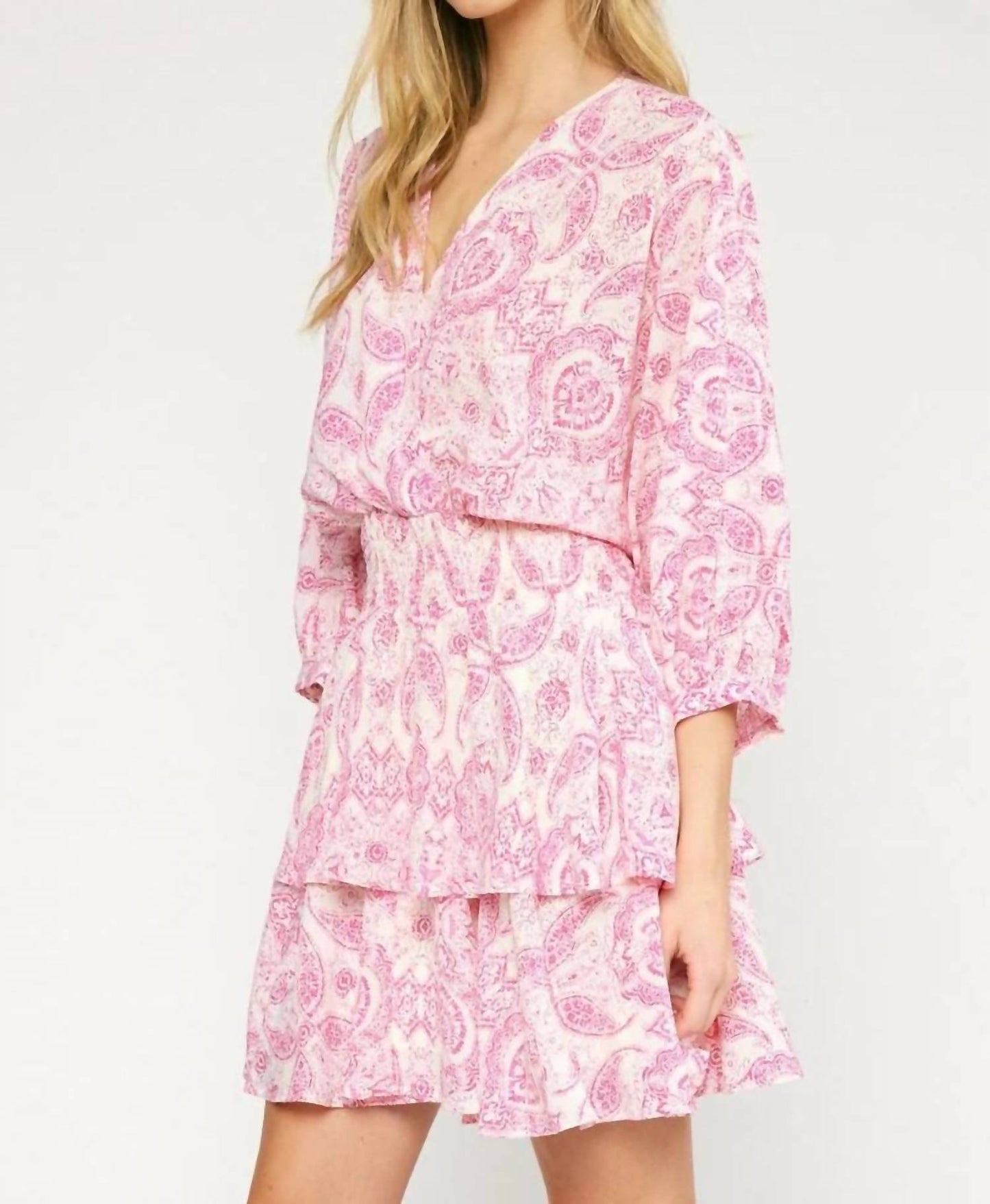 Entro - Paisley Print Dress