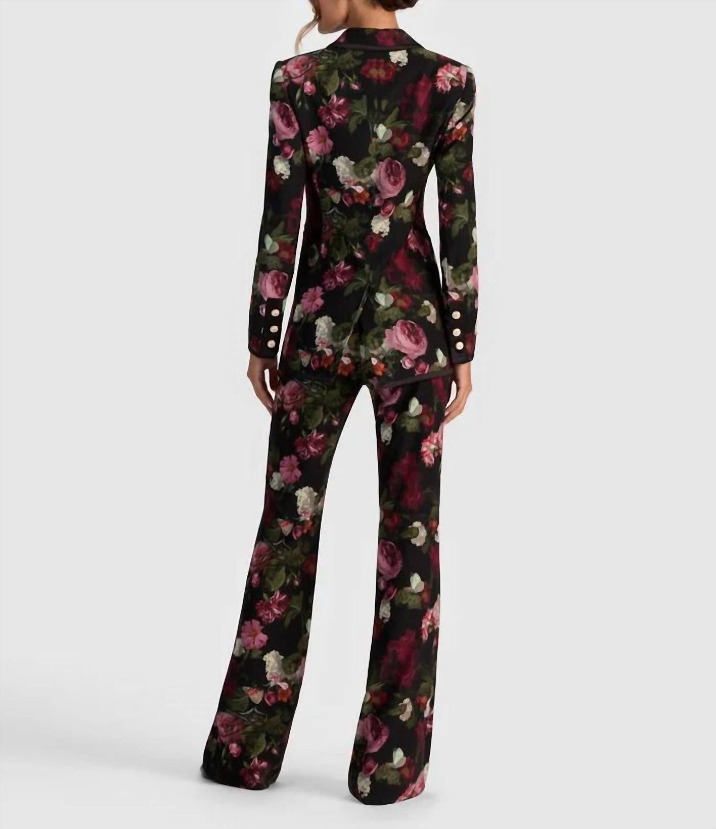 Alice + Olivia - Breann Floral Slim Fit Blazer