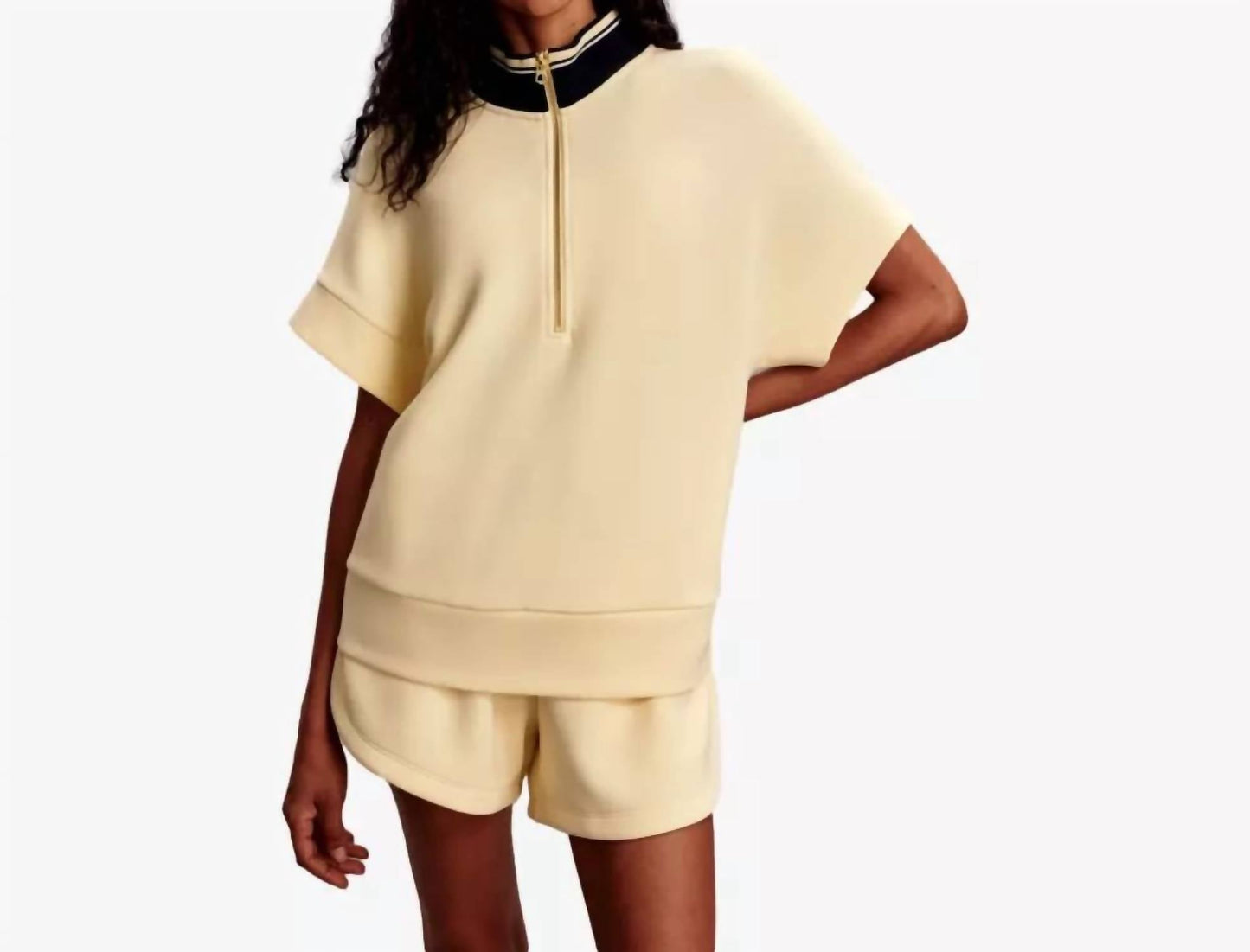 Varley - Ritchie Short Sleeve Sweatshirt