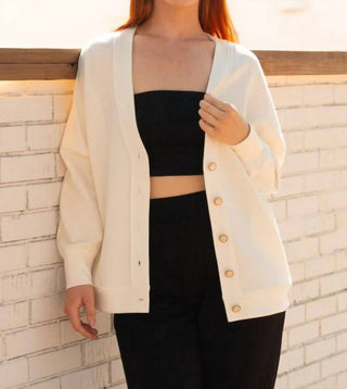 P.Cill - Hallie Pearl Button Cardigan