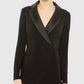 Ieena For Mac Duggal - Long Sleeve Tuxedo Gown