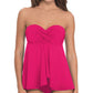 Profile By Gottex - D-Cup Bandeau Fly Away Tankini Top