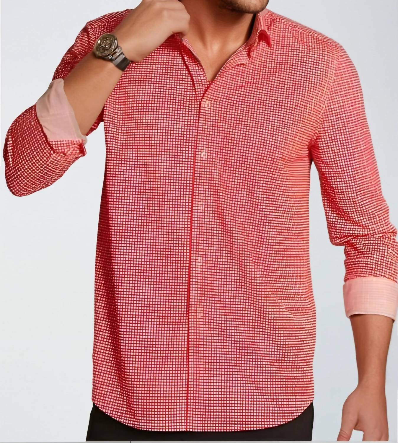 Buki - Swiss Check Long Sleeve Tech Shirt