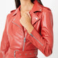 French Connection - Etta Vegan Leather Belted Mini Dress