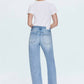 Pistola - Lexi Mid Rise Bowed Straight Jean