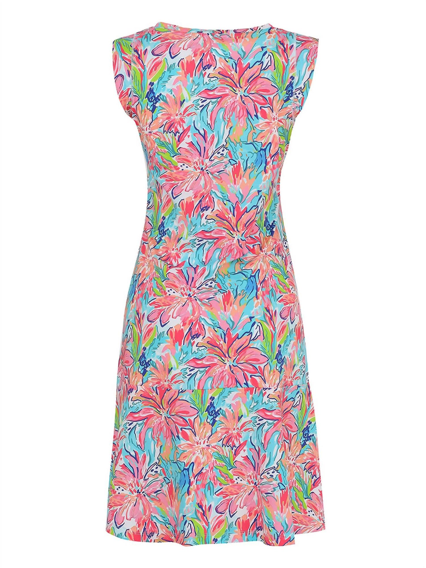 Dolcezza - Wishful Blooming Floral Print Dress