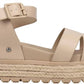 Mia - Women's Knia Ankle Strap Espadrille Platform Sandals