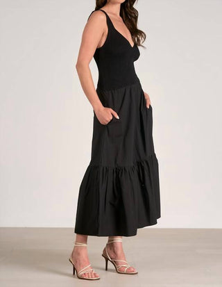 Elan - Tank Mixed Media Dress