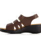 Andrea - Women's Premium Comfort Wedge Fisherman Leather Sandals