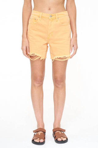 Pistola - DEVIN HIGH RISE MOM CUT OFF SHORTS