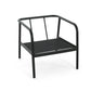 Leora Modern Minimalist Round Tube Sofa Chair with Cushions