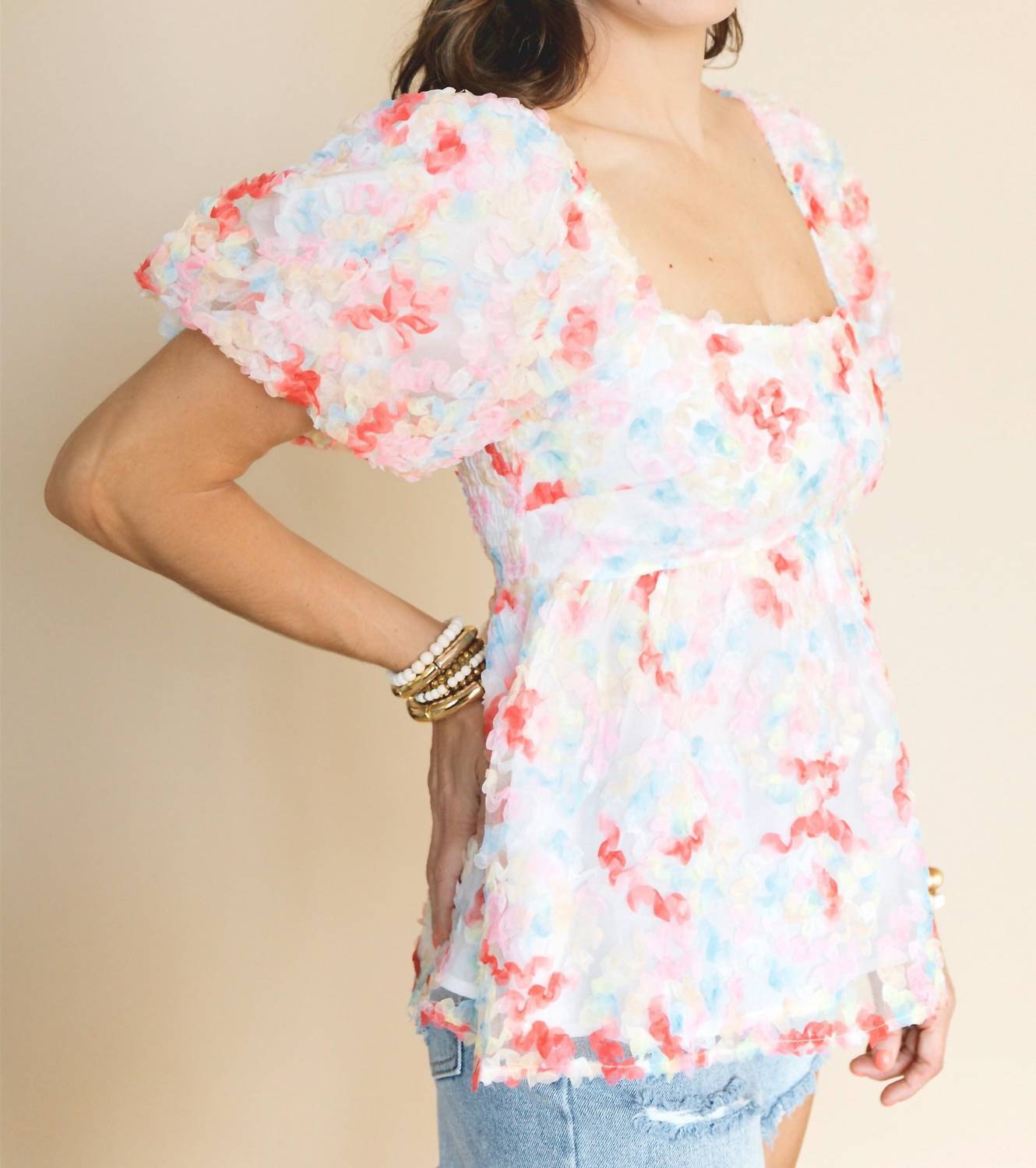 &Merci - Love In Color Top