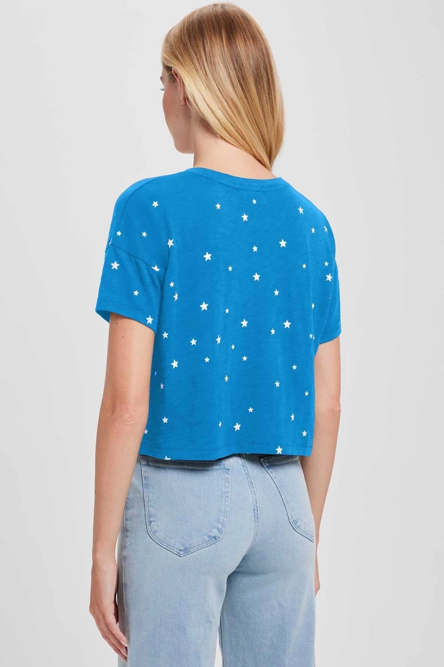Goldie Tees - Galaxy Drop Shoulder Crop Tee