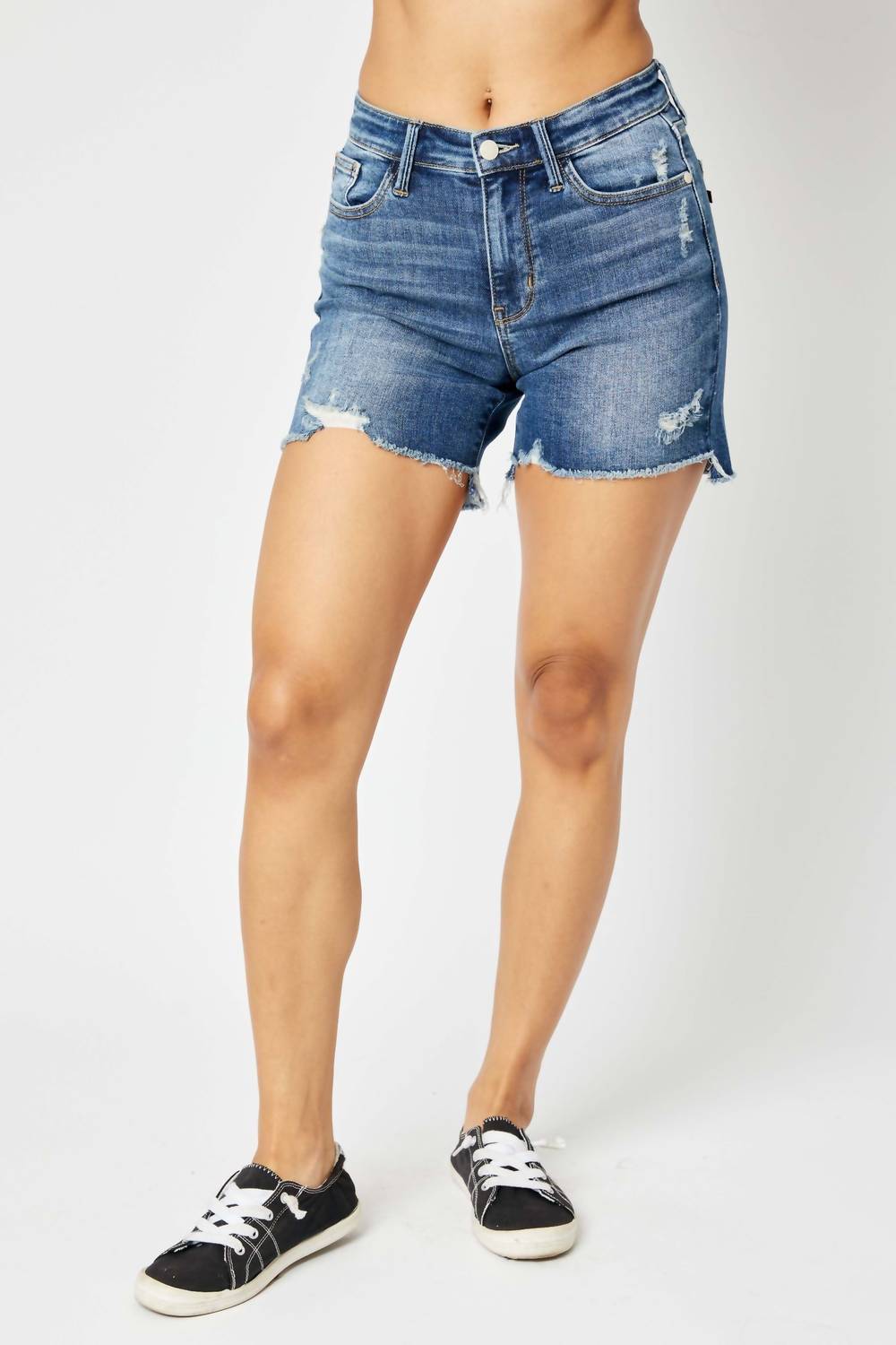judy-blue-hi-lo-short