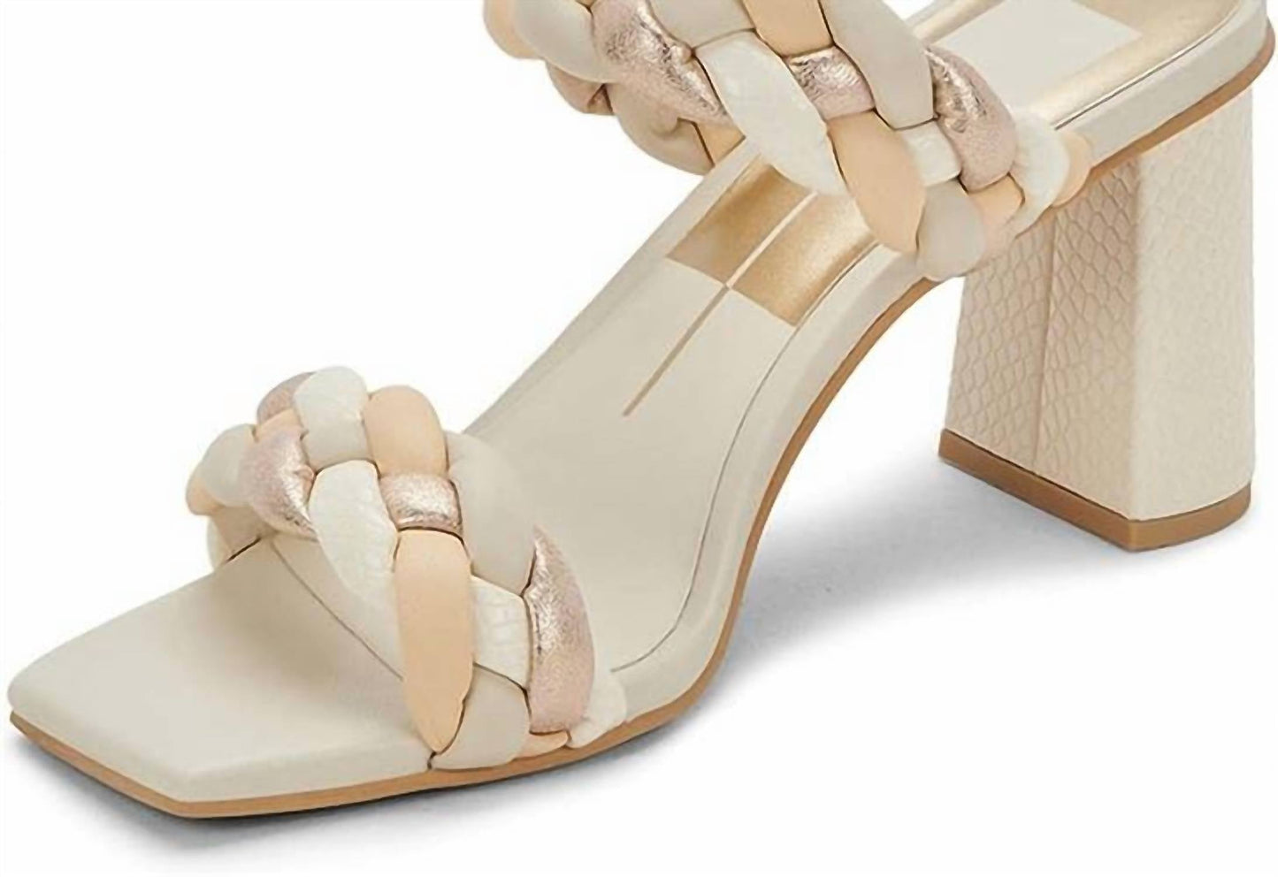 Dolce Vita - Women's Paily Slip On Squared Open Toe Heeled Sandals