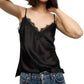 Veronica Beard - Ciarlo Lace Trim Silk Tank