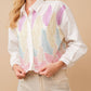 Blue B - Aurora Metallic Embroidery Shirt