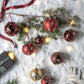 Decorative Hanging Ball Christmas Tree Ornaments For Holiday Decorations Set of 6