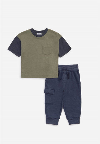 Splendid - Boy's Toddler Colorblock Tee Set