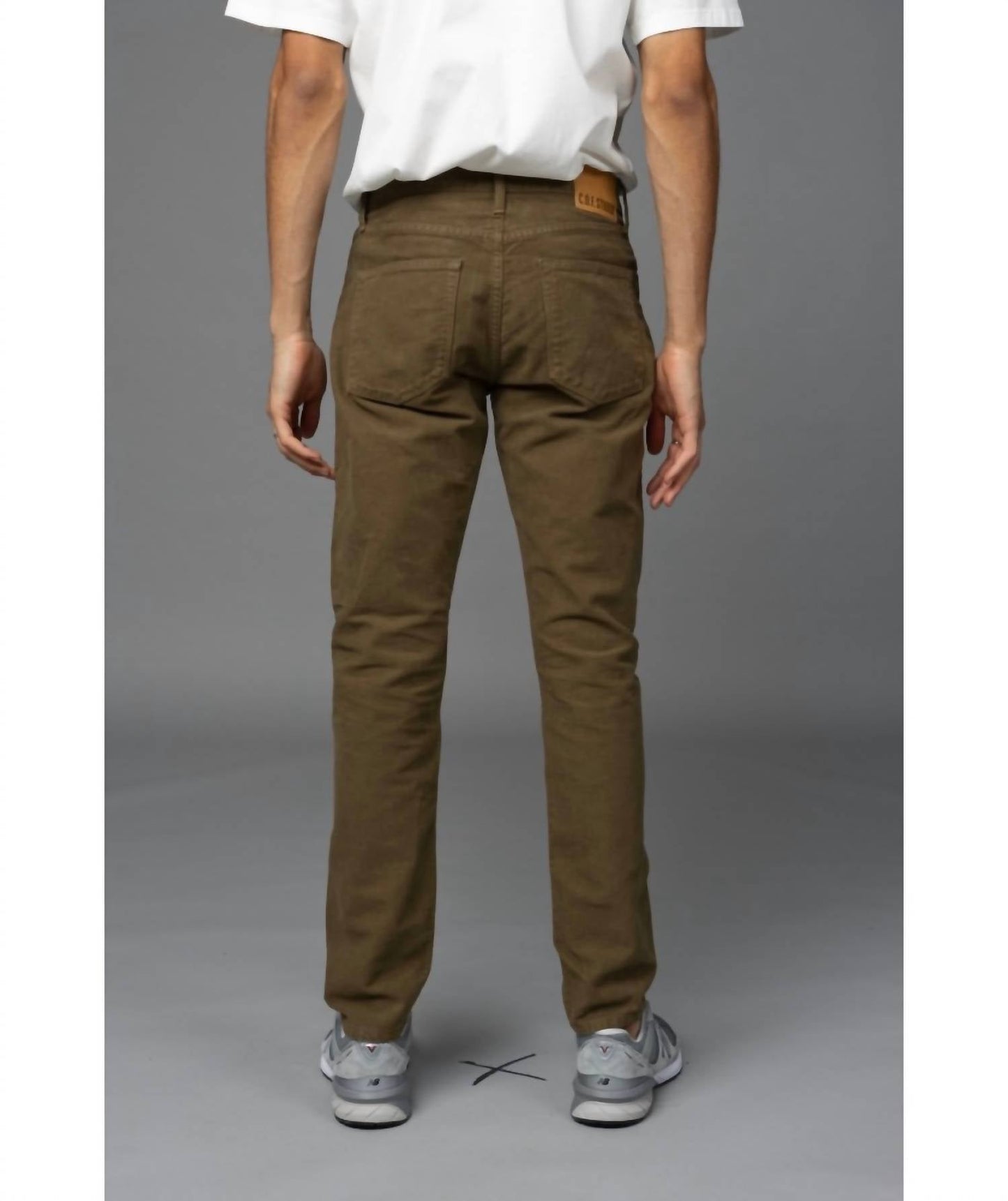 C.O.F. Studio - Tapered Moleskin Jeans