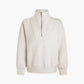 Varley - Hawley Half Zip Sweat Ivory Marl Fleck