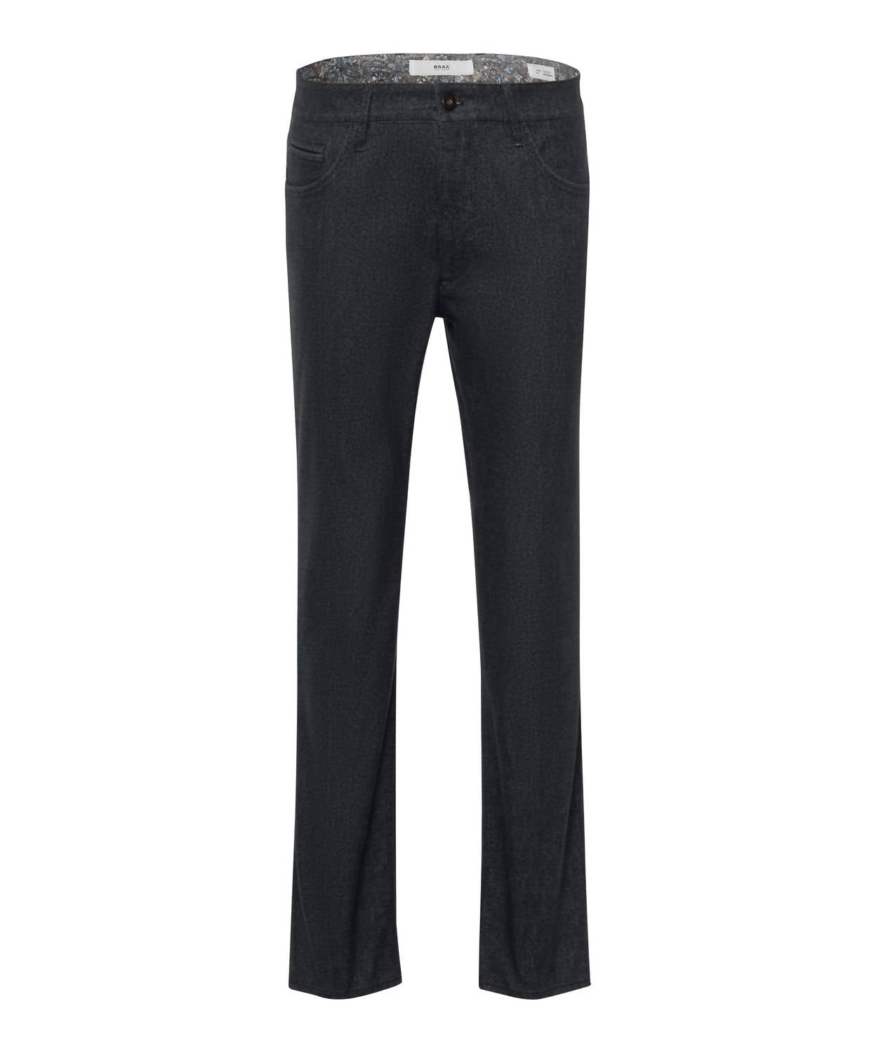 Brax - Men's Woolook Herringbone Chuck Five Pocket Trousers