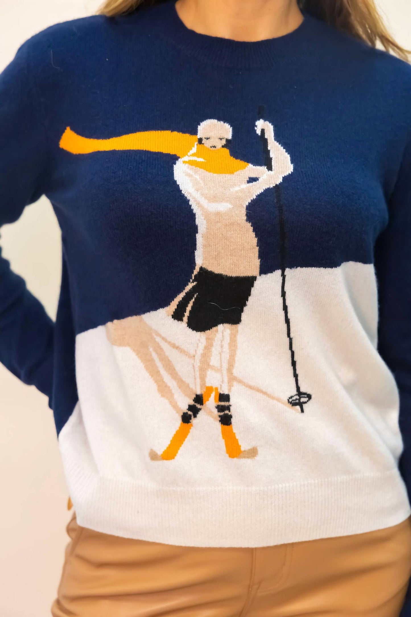Autumn Cashmere - Vintage Ski Cashmere Sweater