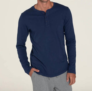 Barefoot Dreams - Long Sleeve Henley Top