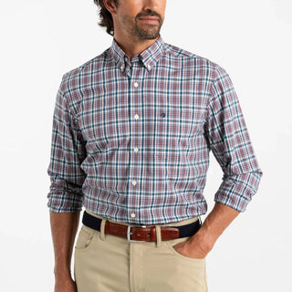 Duck Head - Wallace Ls Performance Poplin Plaid Shirt