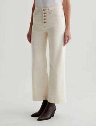 Ag Jeans - Saige High Rise Wide Leg Crop Jeans