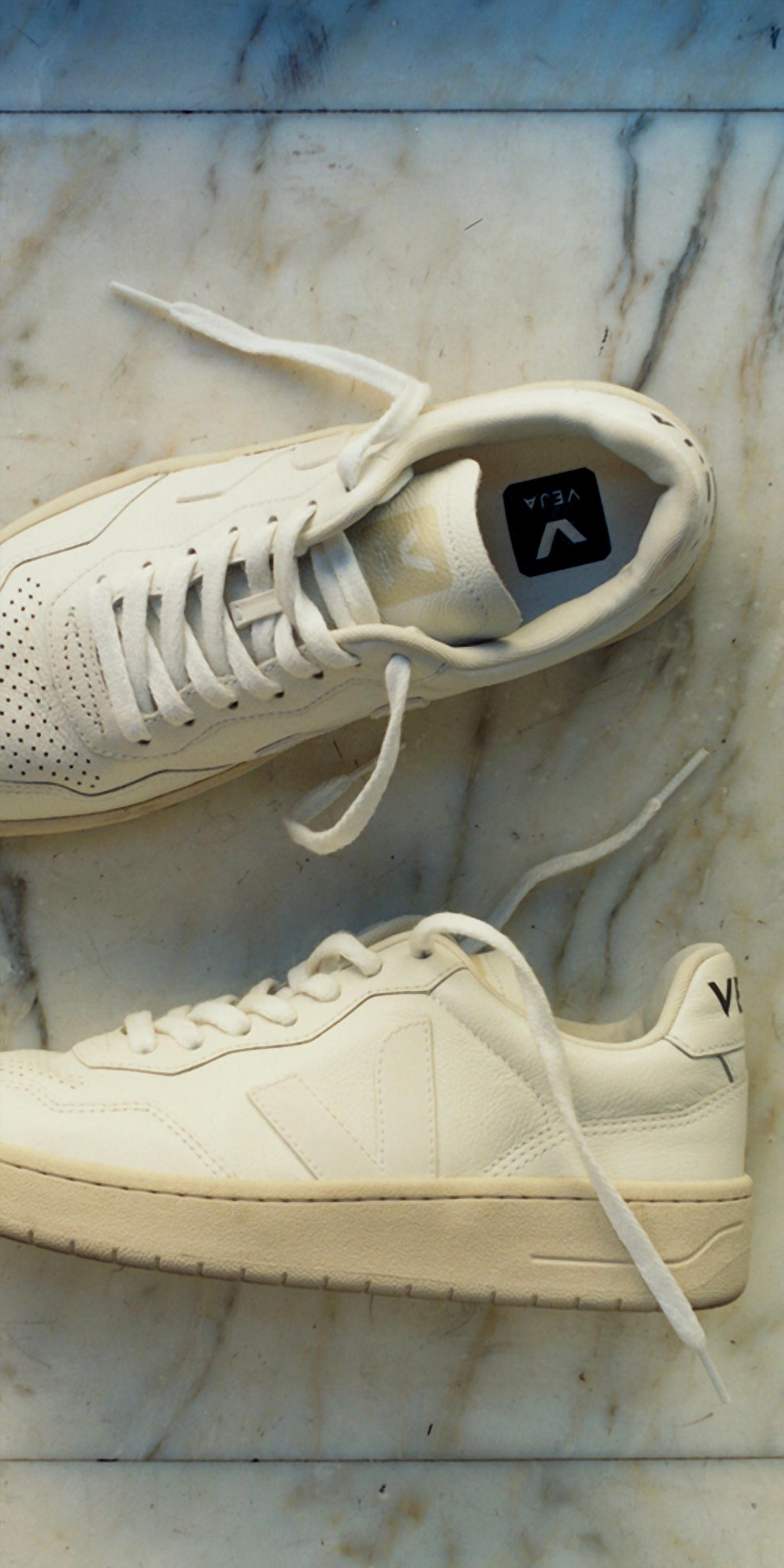 Veja - Women's V-90 Leather Sneakers