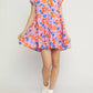 Entro - Floral Tiered Babydoll Dress