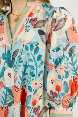 Entro - Fresh Start Floral Dress