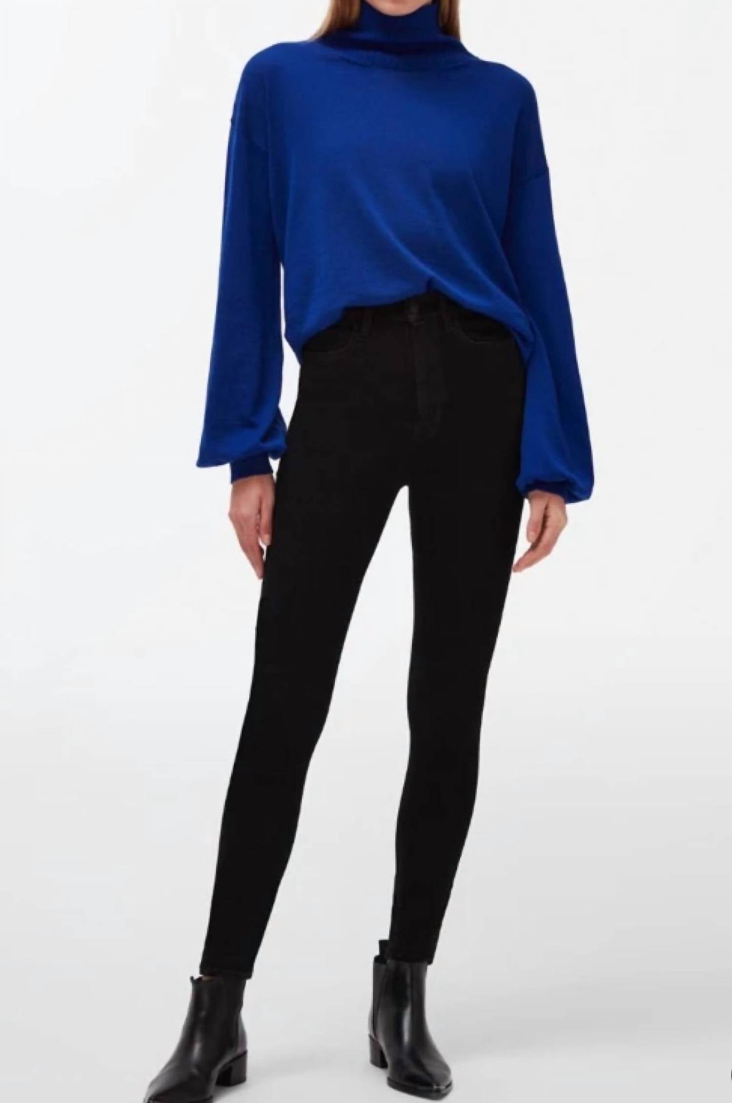 7 For All Mankind - Women's No Filter Denim Ultra High Rise Skinny Jean